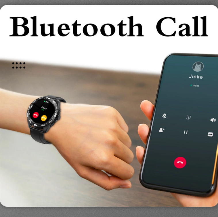 Montre connectée sport pour homme avec appel Bluetooth