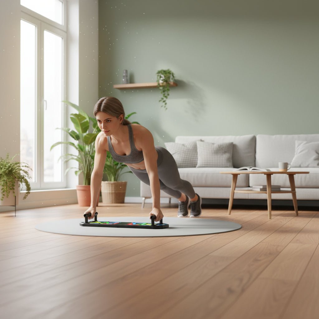 Toesilk Planche de Pompes Pliable Multifonction