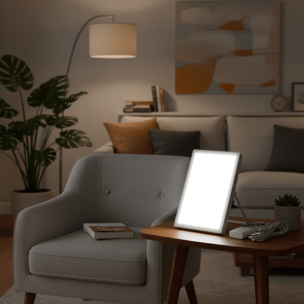 Rubyglow Lampe de Luminothérapie LED 10 000 Lux