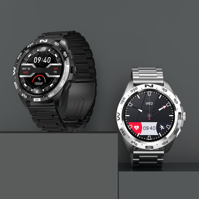 Montre connectée sport pour homme avec appel Bluetooth
