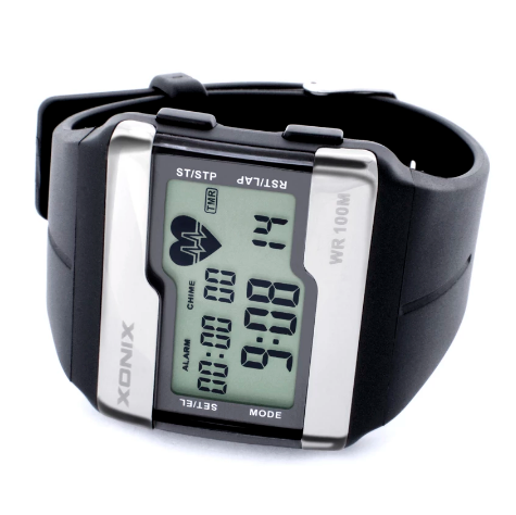 Montre digitale multifonction avec cardiofréquencemètre