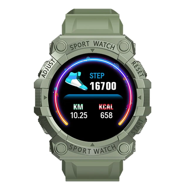Montre connectée pour homme IP67, écran 1,44 pouce