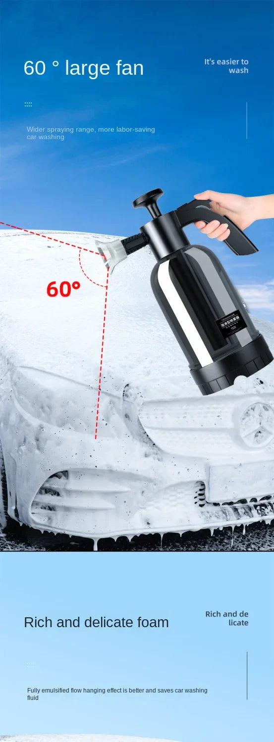 Nettoyeur Mousse Haute Pression pour Voiture