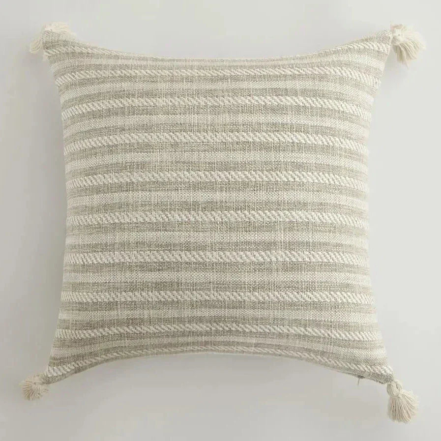 Elegance Loft - Housse de Coussin à Franges