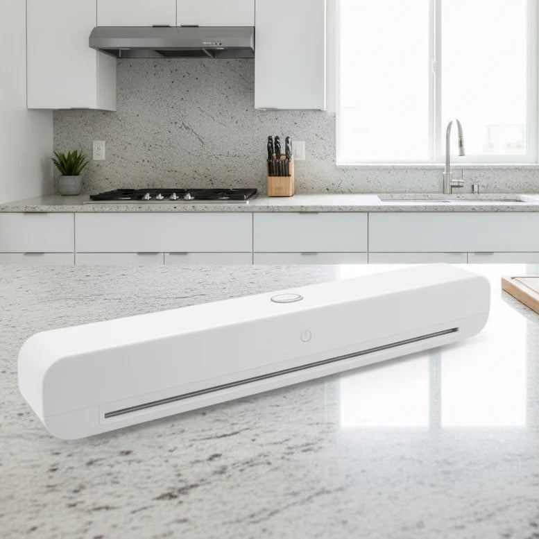Reusable Cling Film Dispenser with Built-in Cutter