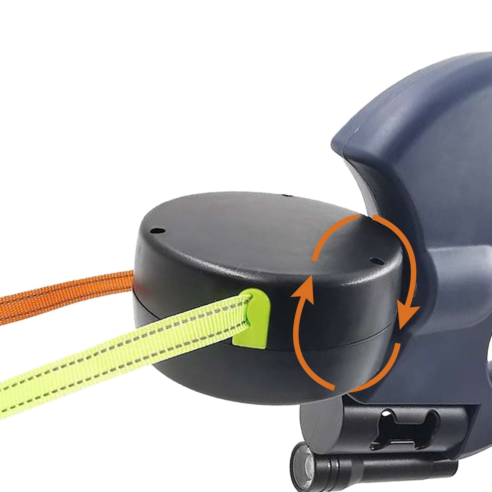 Duolead Laisse Double Rétractable avec Lumière