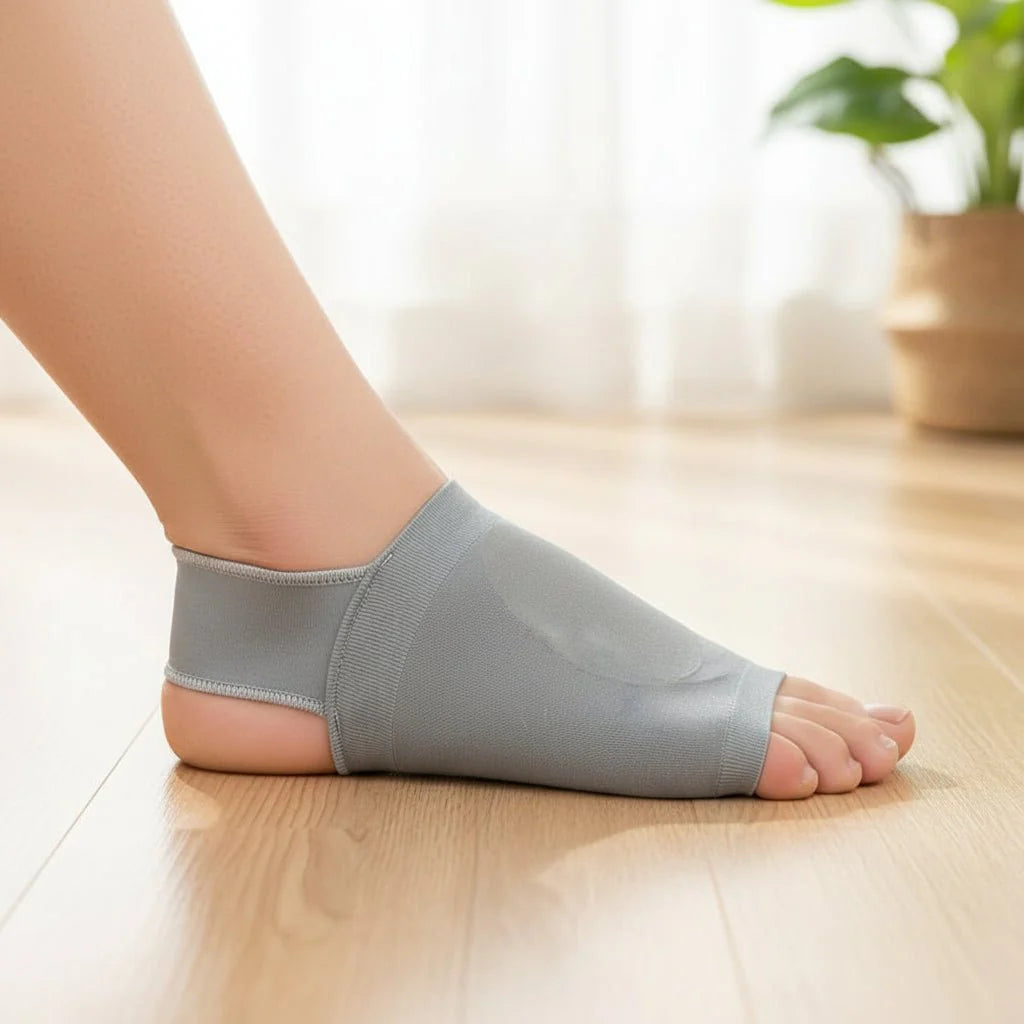 Soleglow Semelles Gel Silicone avec Voûte Plantaire