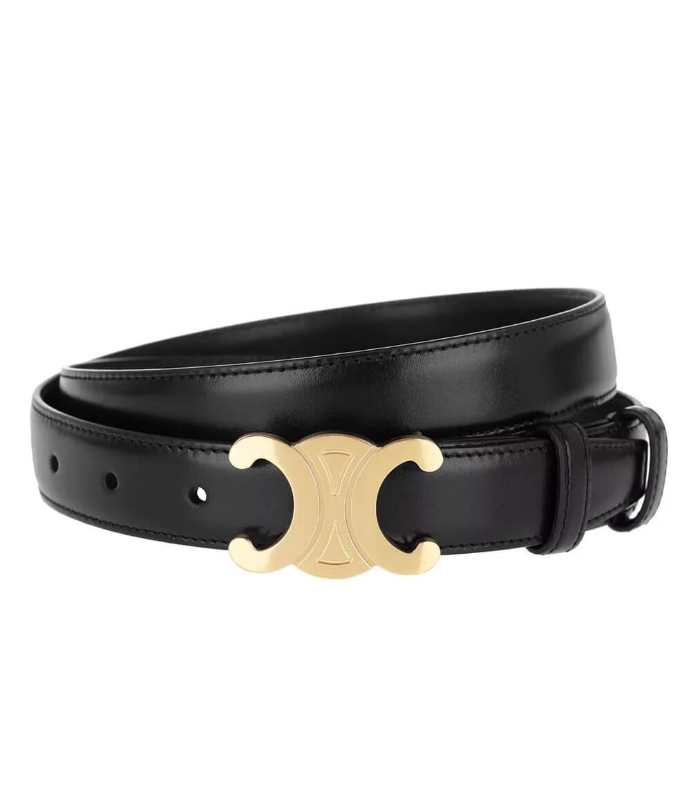 EleganceBelt - Ceinture avec Boucle Dorée