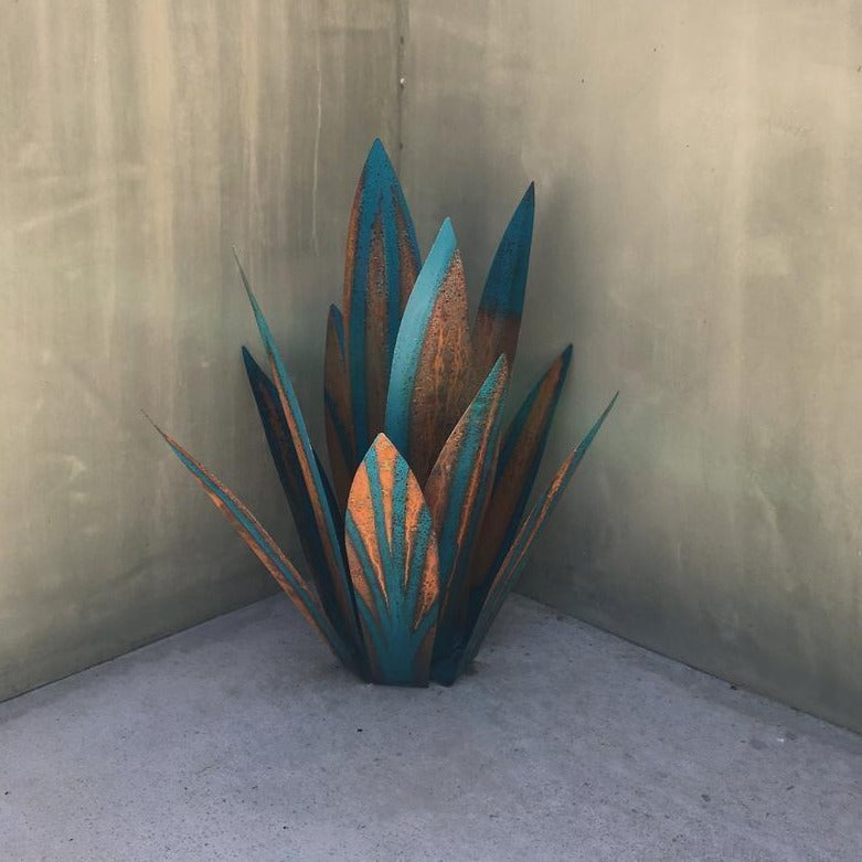 Statue de Jardin en Métal Agave | Élégance Naturelle et Durable pour Décoration Intérieure et Extérieure 6