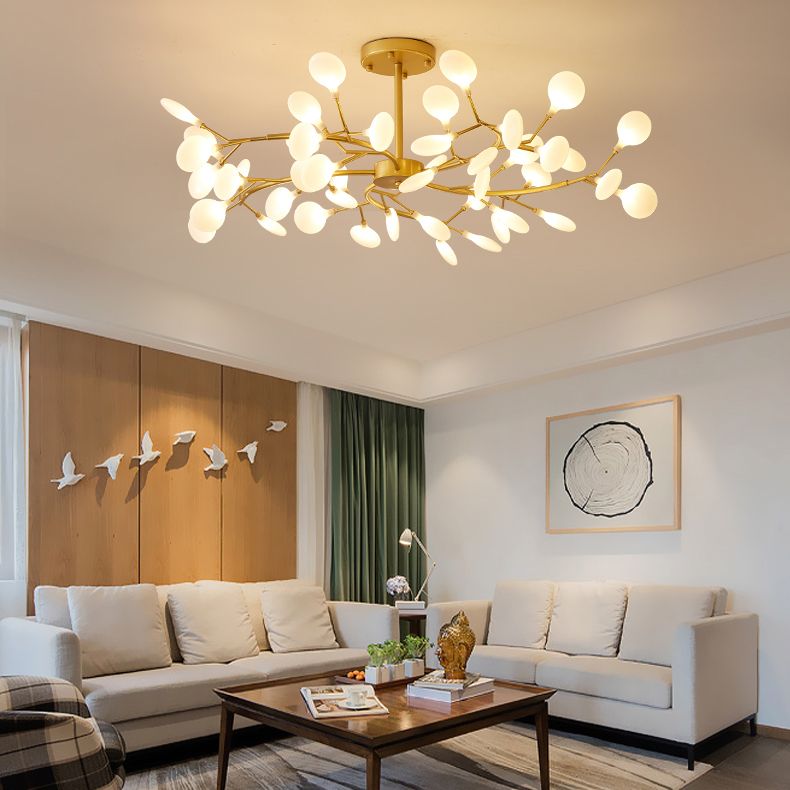Suspension Design Scandinave en Métal et Verre | Élégance Minimaliste pour une Ambiance Chaleureuse 11
