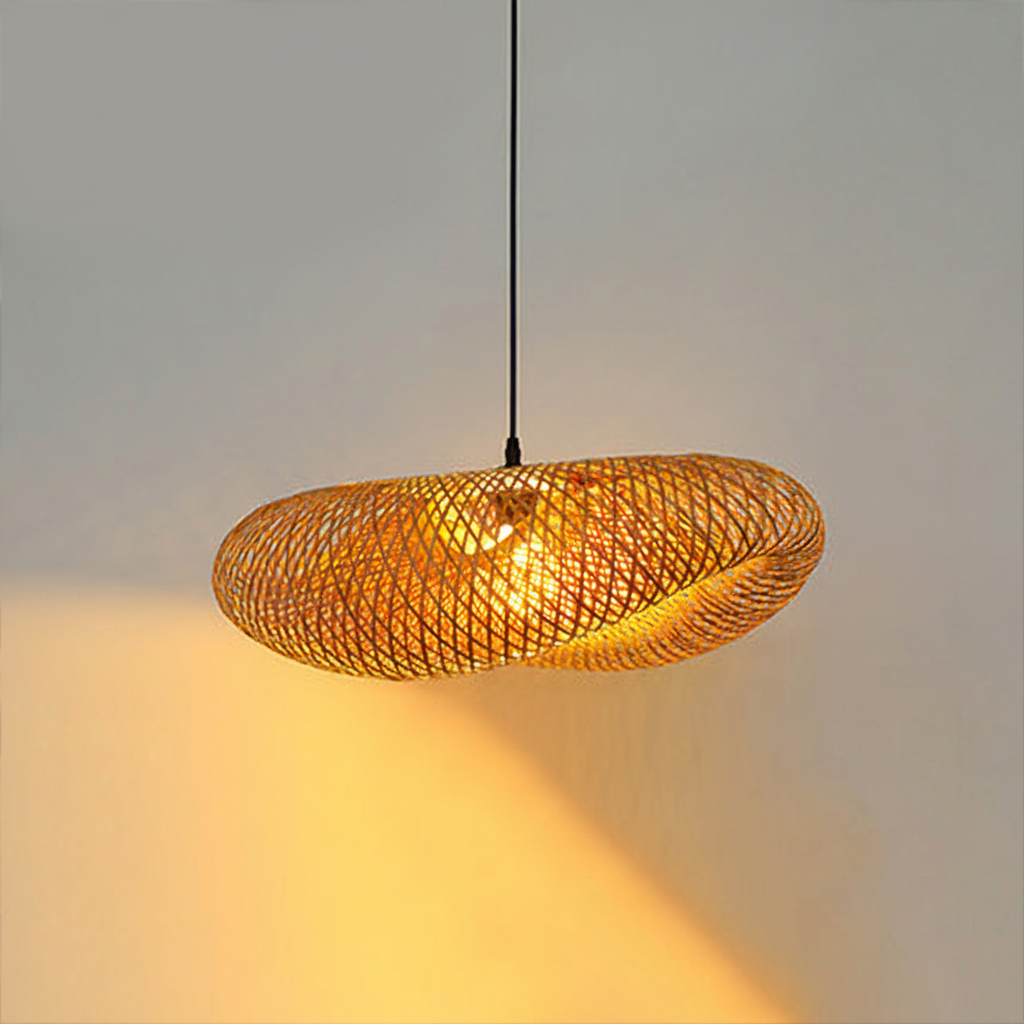 Suspension Élégante en Rotin Tissé – Design Naturel Chic 7