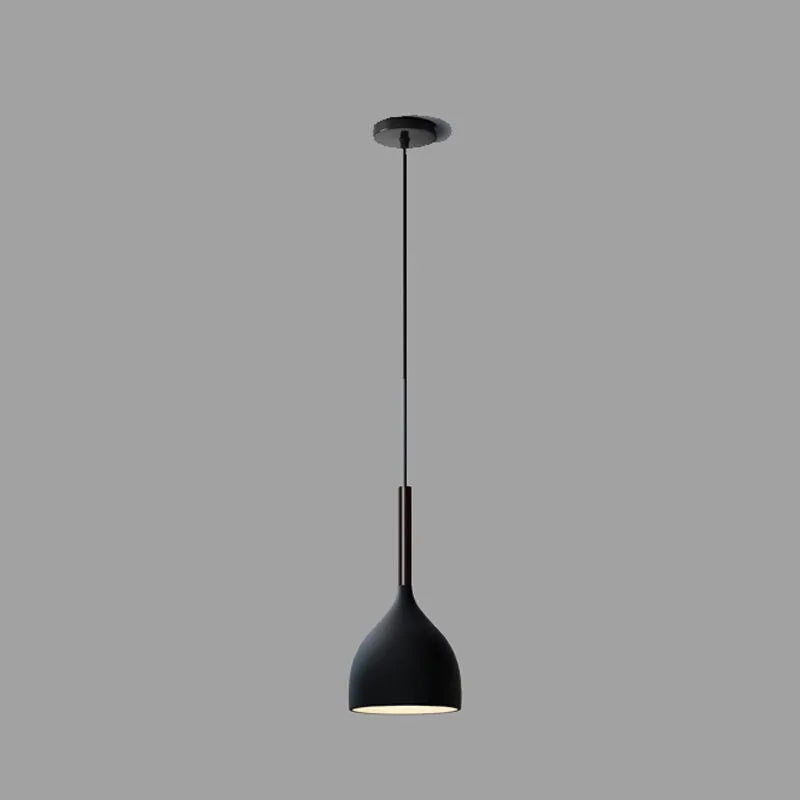 Suspension Métal Noir : Élégance Naturelle en Lumière – Design Chic 0
