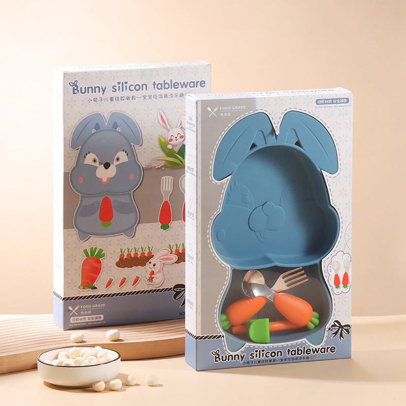 Assiette Ventouse en Silicone pour Bébé et Tout-Petit