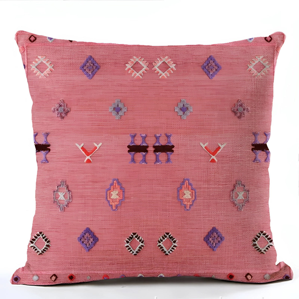 Kilim Linen Cushion Cover, Bohemian Style