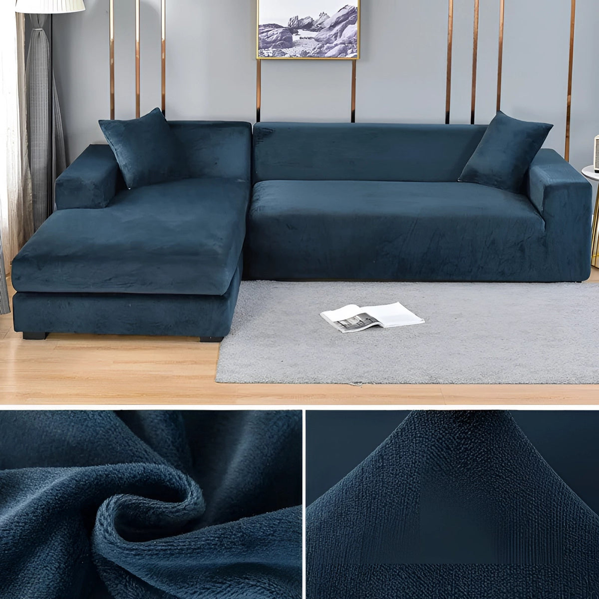 Housse de canapé extensible, de 1 à 4 places