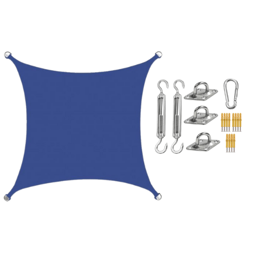 Voile d'Ombrage Pliable Protection Soleil et Pluie