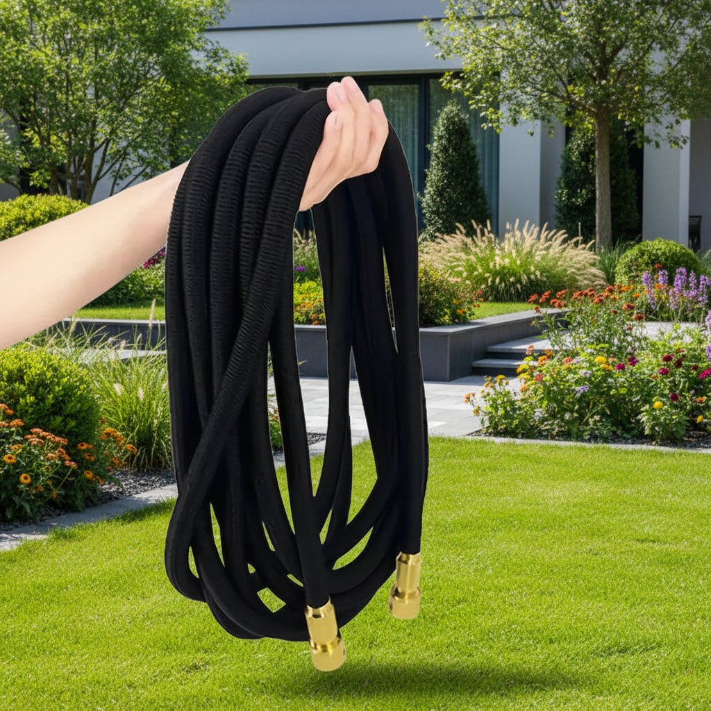 Tuyau Arrosage Extensible Haute Pression avec Pistolet Pulvérisateur | Design Élégant et Pratique pour un Arrosage Efficace 1