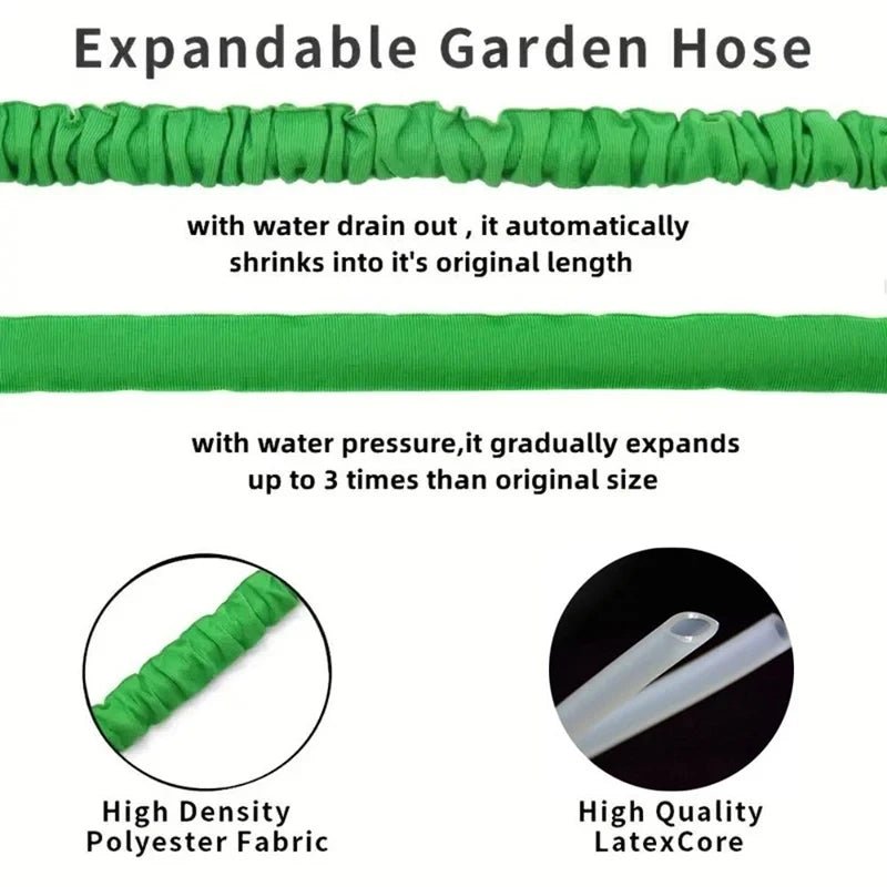 Tuyau Arrosage Extensible Hydroflo en Matériaux Durables | Flexibilité Optimale pour un Arrosage Élégant 4