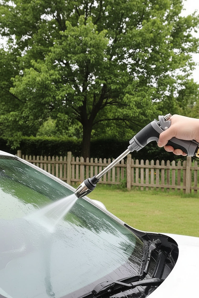 Tuyau Arrosage Extensible avec Pistolet Haute Pression | Design Durable et Pratique pour un Arrosage Efficace 1