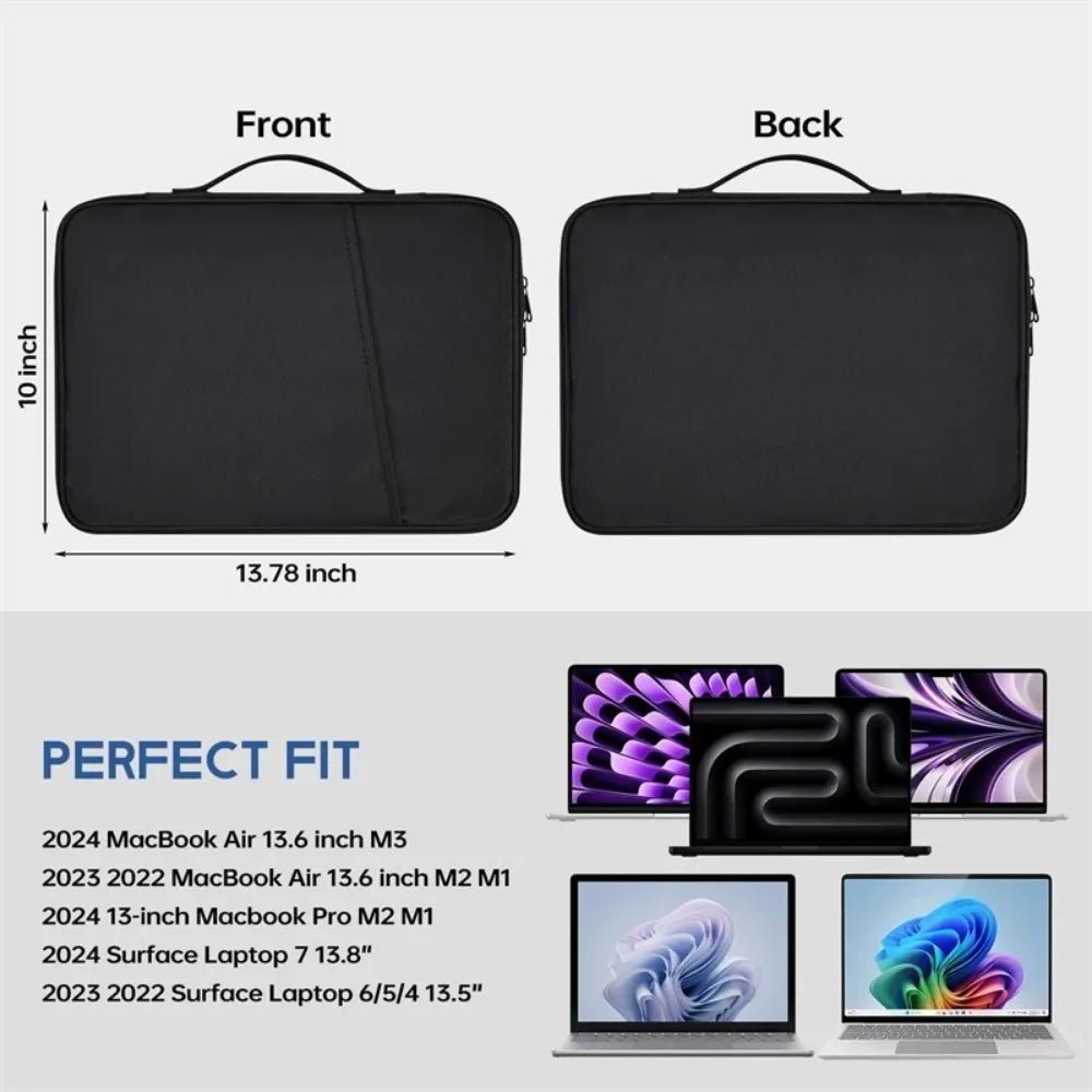 Housse pour ordinateur portable résistante à l'eau