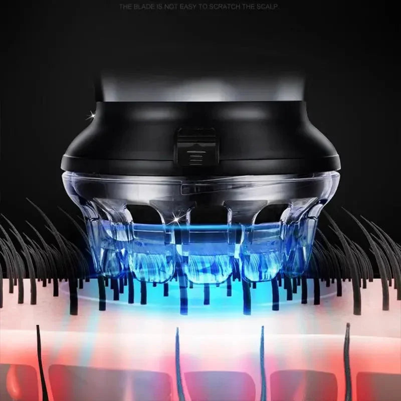 Tondeuse à cheveux sans fil USB-C, écran LED