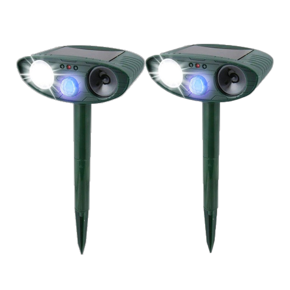 Solar and Light Ultrasonic Rabbit Repellent