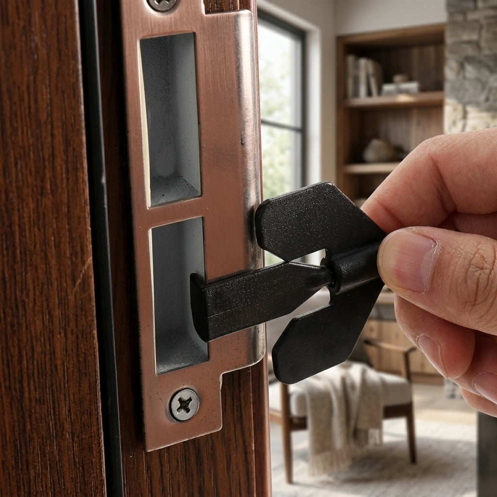 Portable Stainless Steel Travel Door Lock