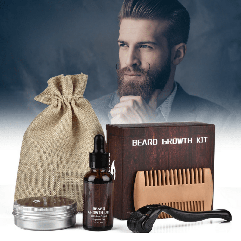 Movoglove Kit de Croissance pour Barbe Forte