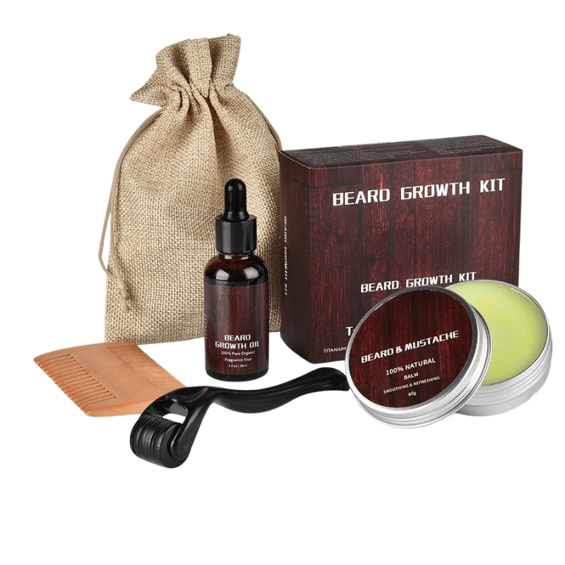 Movoglove Kit de Croissance pour Barbe Forte