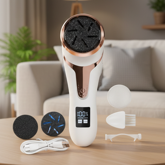 Shiatsula Pédicure Électrique Rechargeable