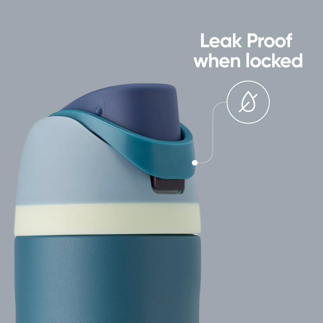 LeakProof – Gourde Inox Anti-Fuite avec Paille