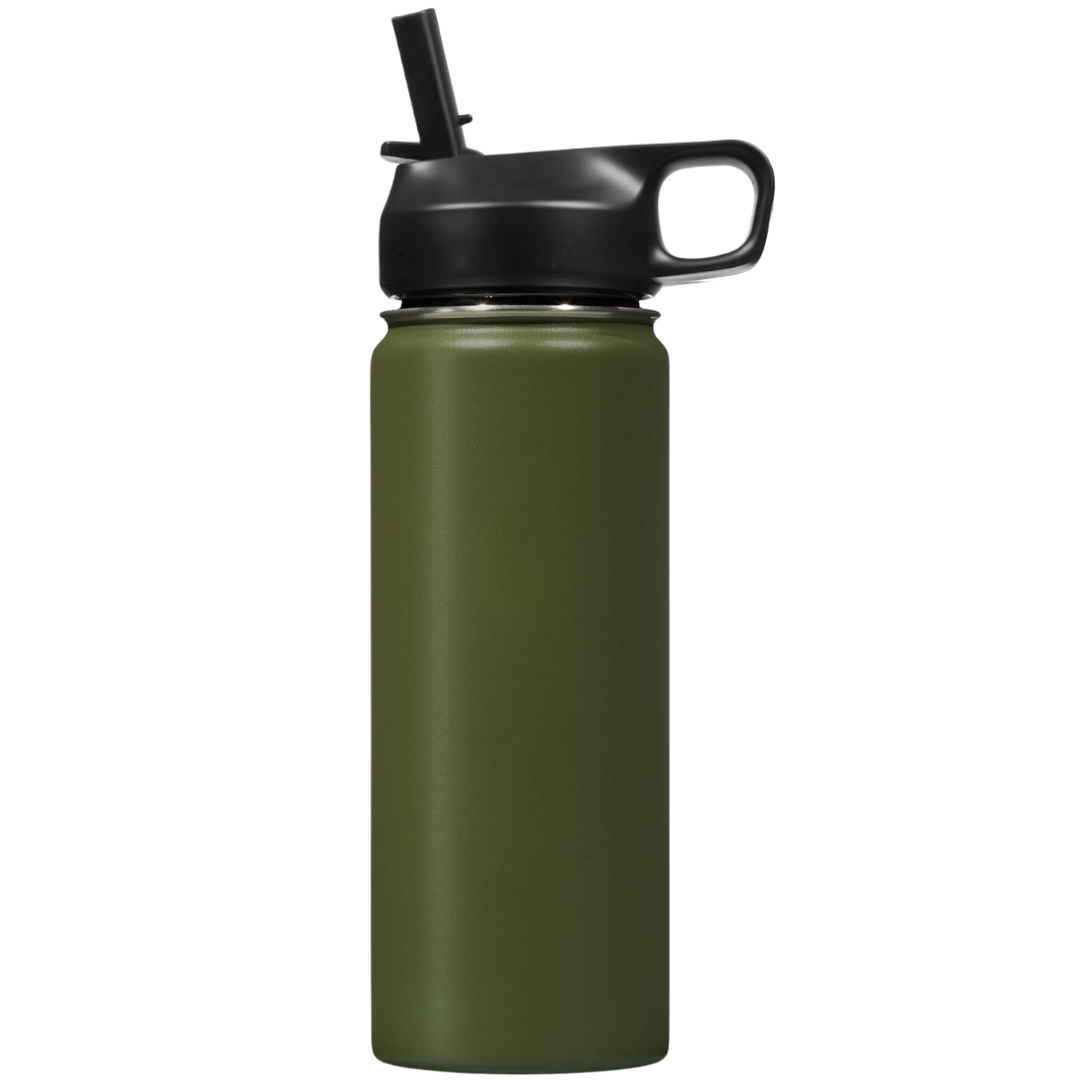 HydroElite – Gourde Inox avec Paille