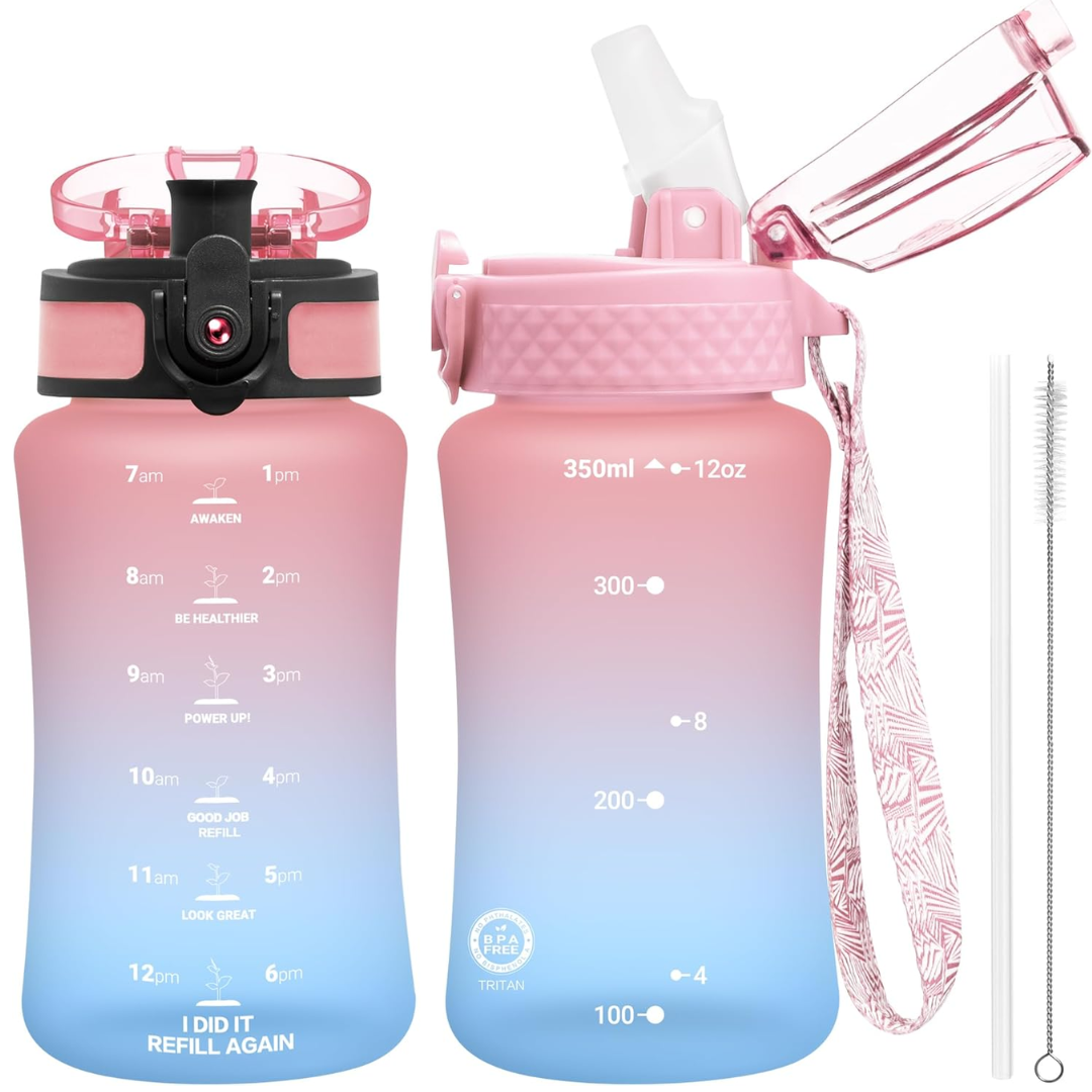 EcoFlow – Gourde Tritan Réutilisable Paille