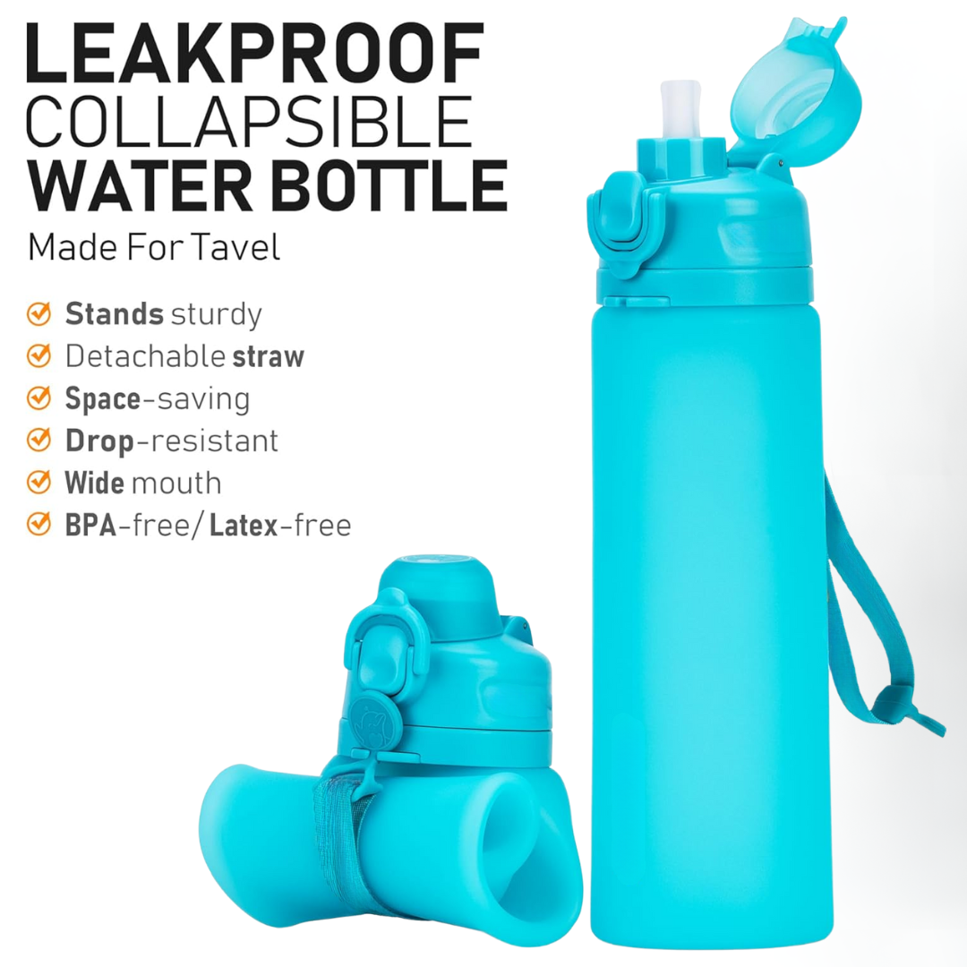 FlexiHydrate – Gourde Silicone Pliable 600ml