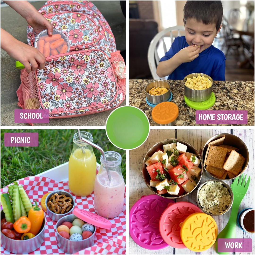 FreshBox - Set de Boîtes Repas en Acier Inoxydable