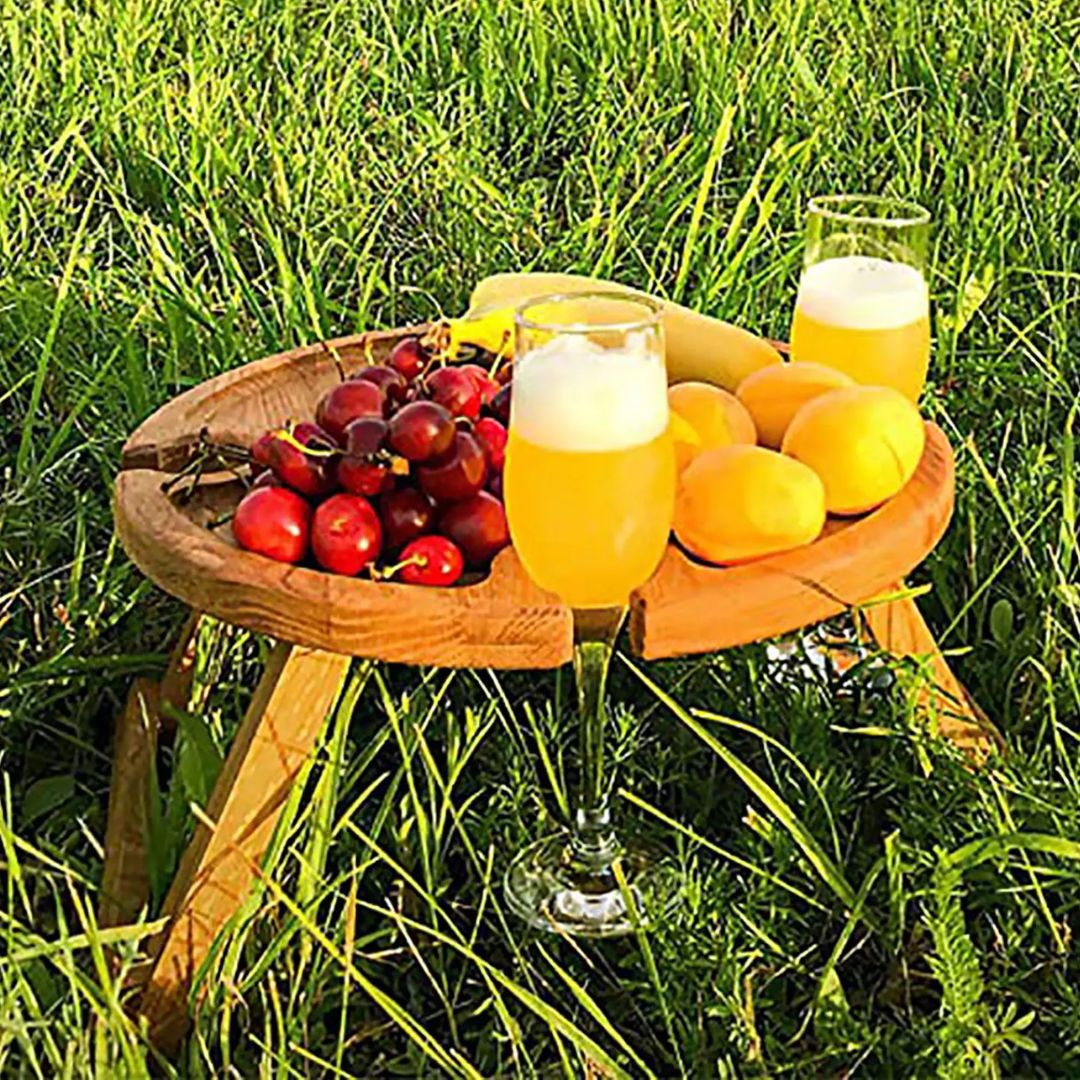 CheeseBoard Delights - Plateau Pique-Nique en Bois