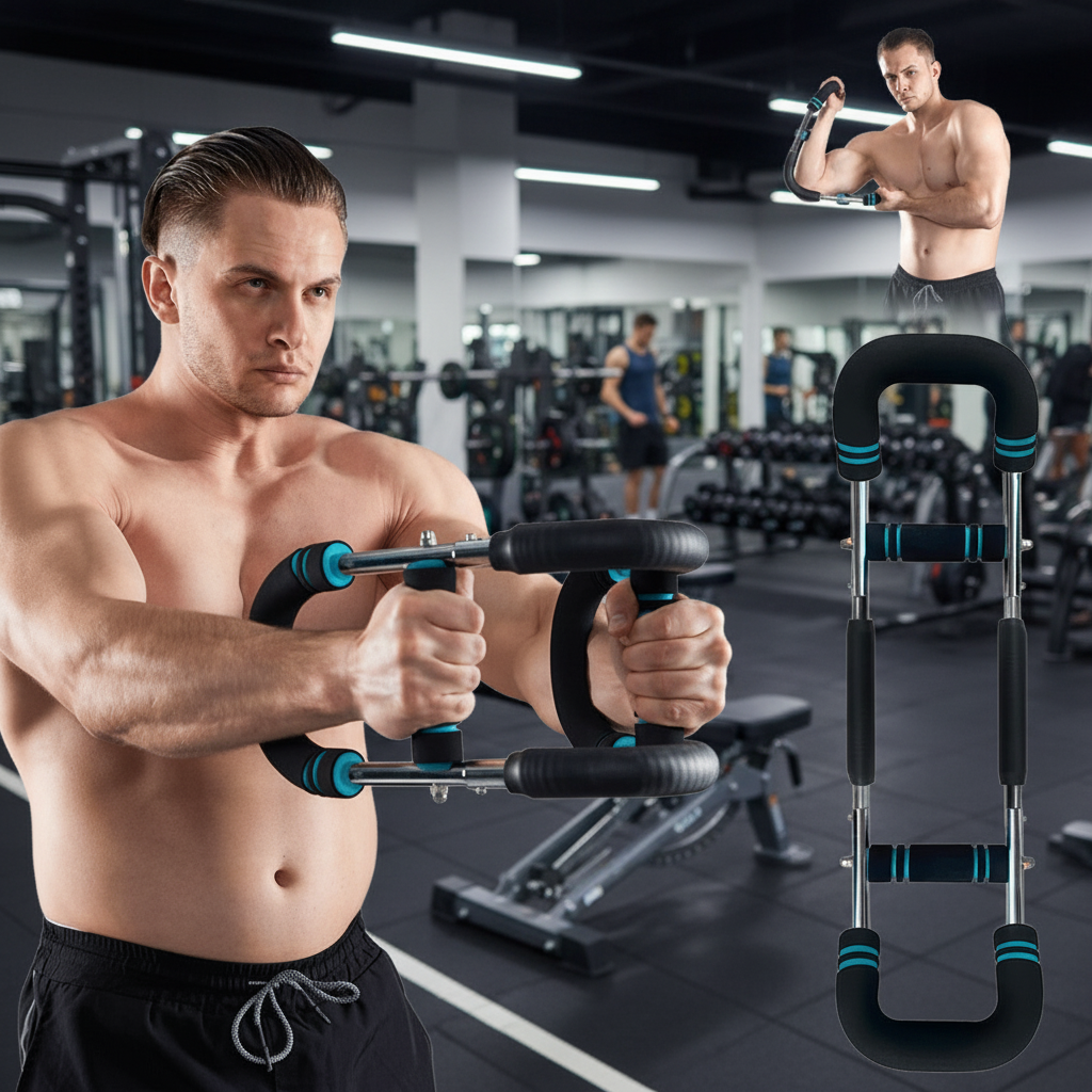 Airkit Adjustable Training Bar for Arms & Chest
