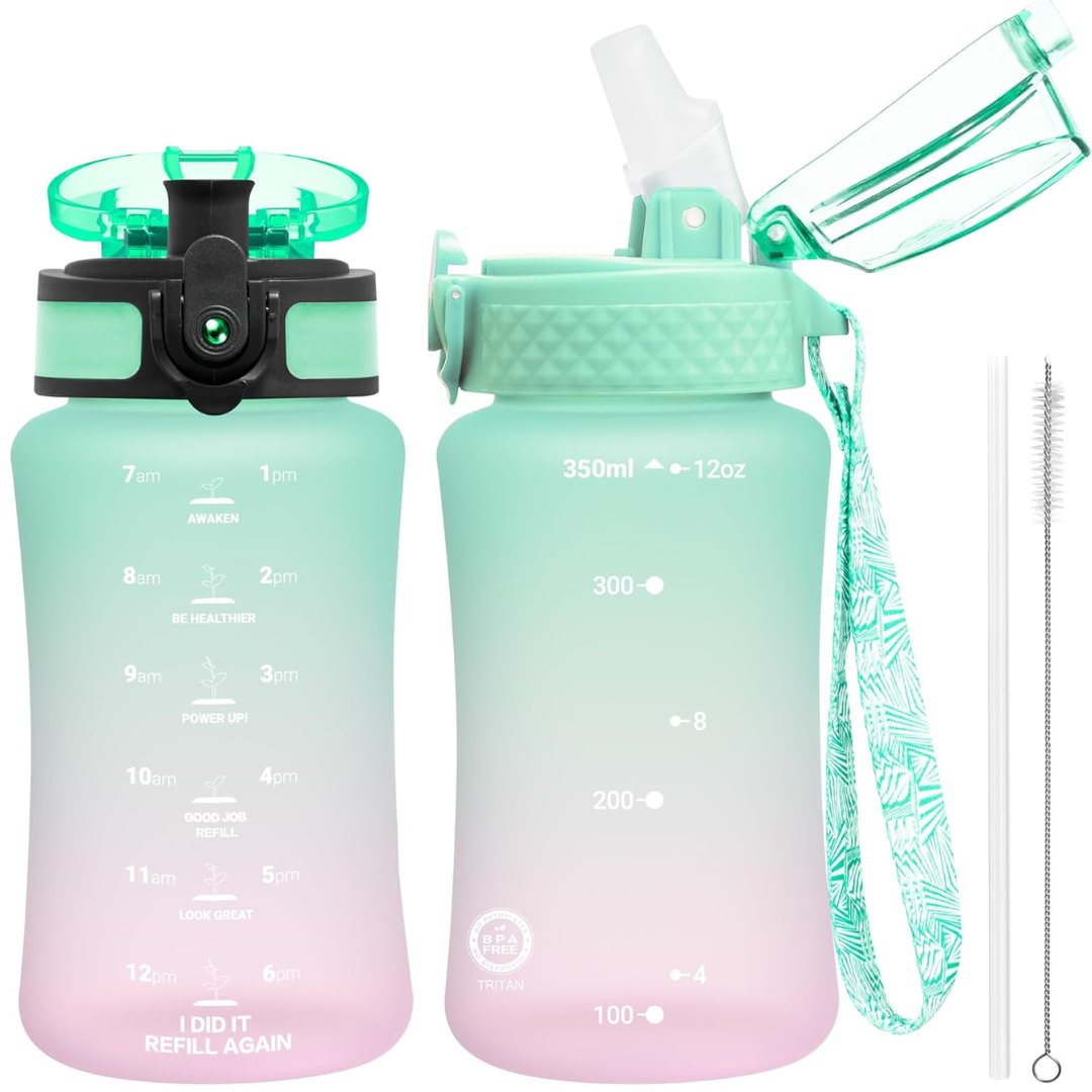 EcoFlow – Gourde Tritan Réutilisable Paille