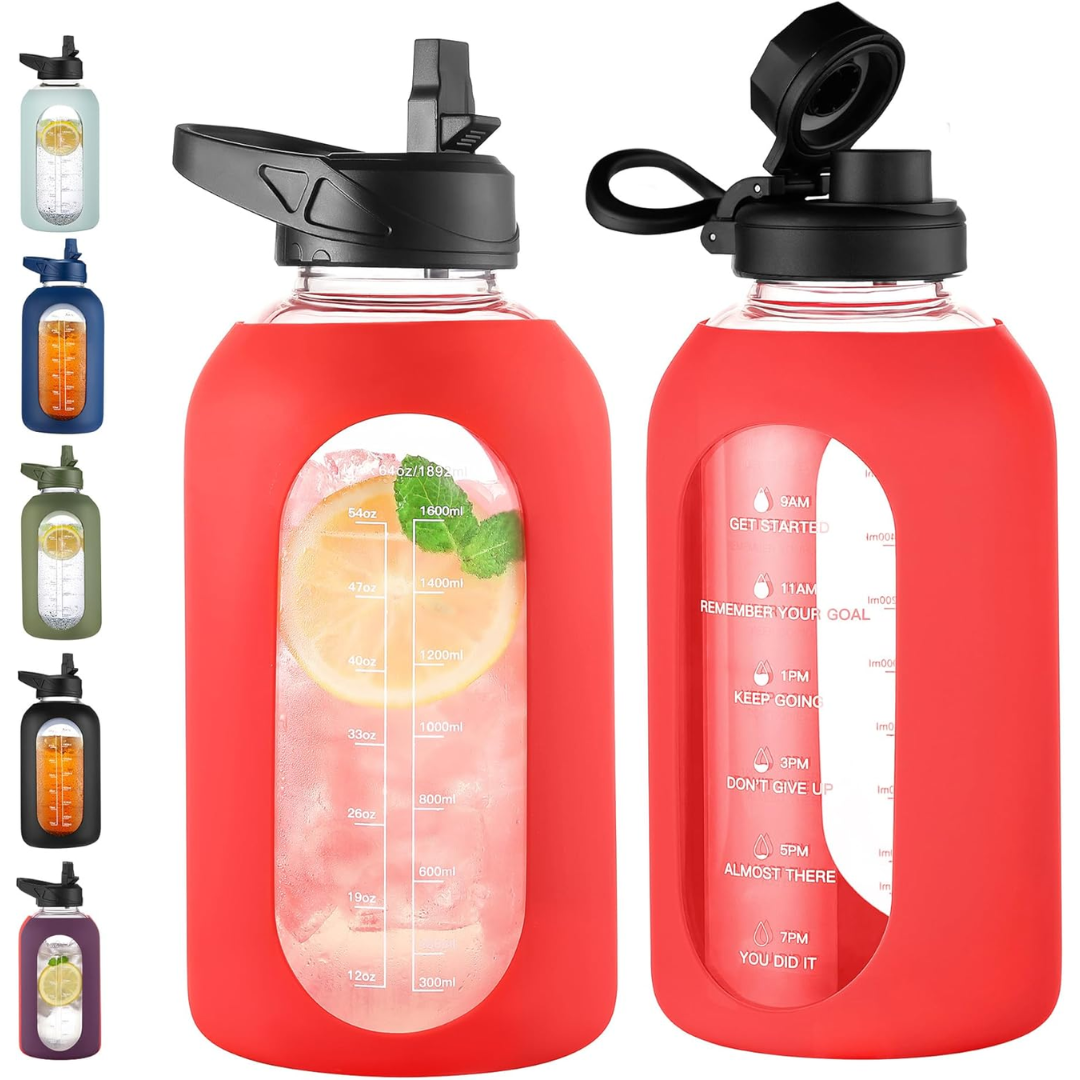 HydroGlow – Gourde Verre Motivation 900ml