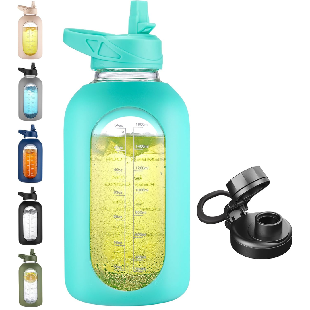 HydroGlow – Gourde Verre Motivation 900ml