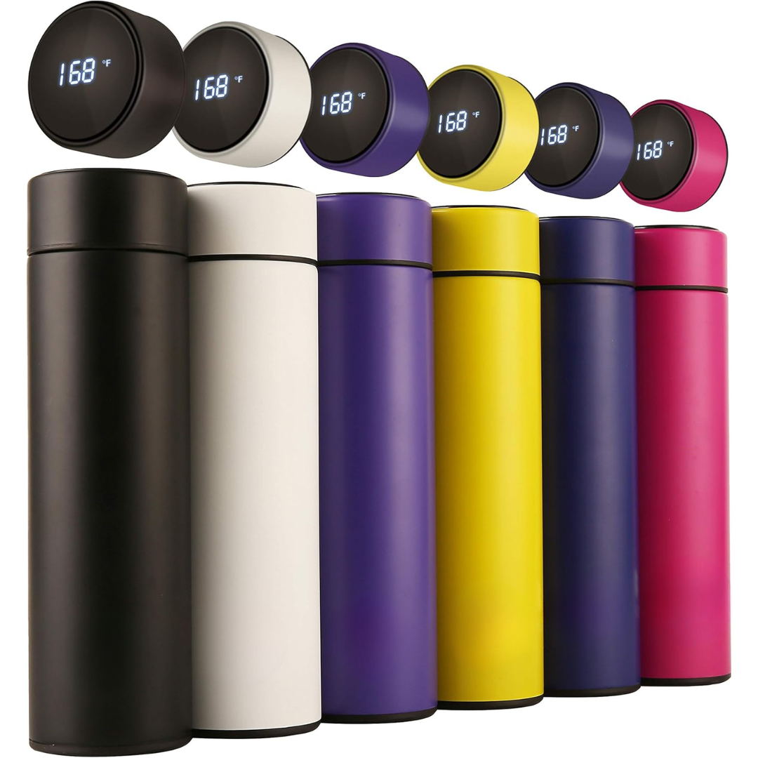 ThermoGlow – Bouteille Isolée LED Intelligente