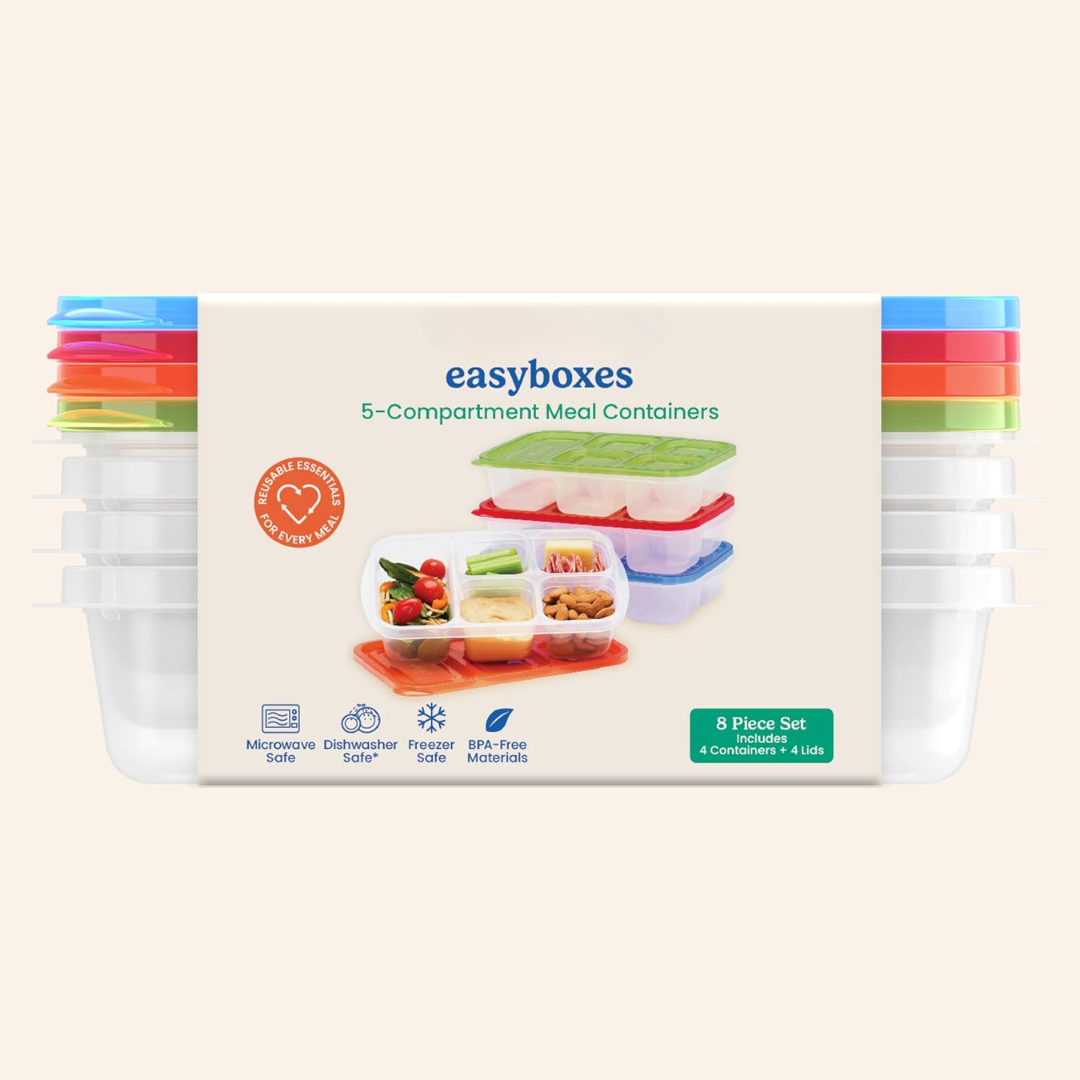 EcoStore - Set 8 Pièces à 5 Compartiments