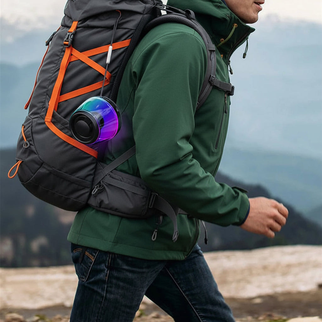 VIBRONA | Enceinte Bluetooth Puissante avec Design Compact | Son Élégant pour une Expérience Musicale Immersive 2
