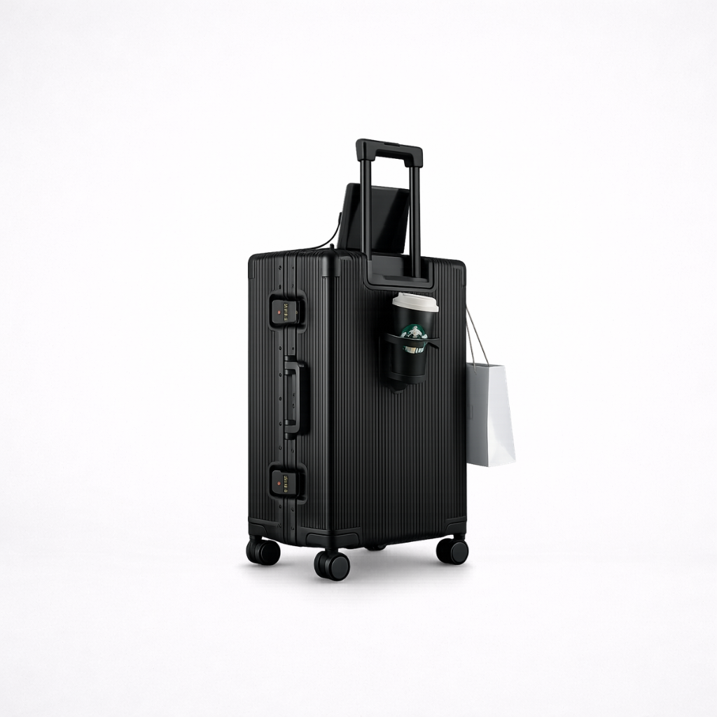 Valise Cabine Élégante en ABS avec Port USB Intégré | Design Raffiné et Pratique pour un Voyage Confortable 1