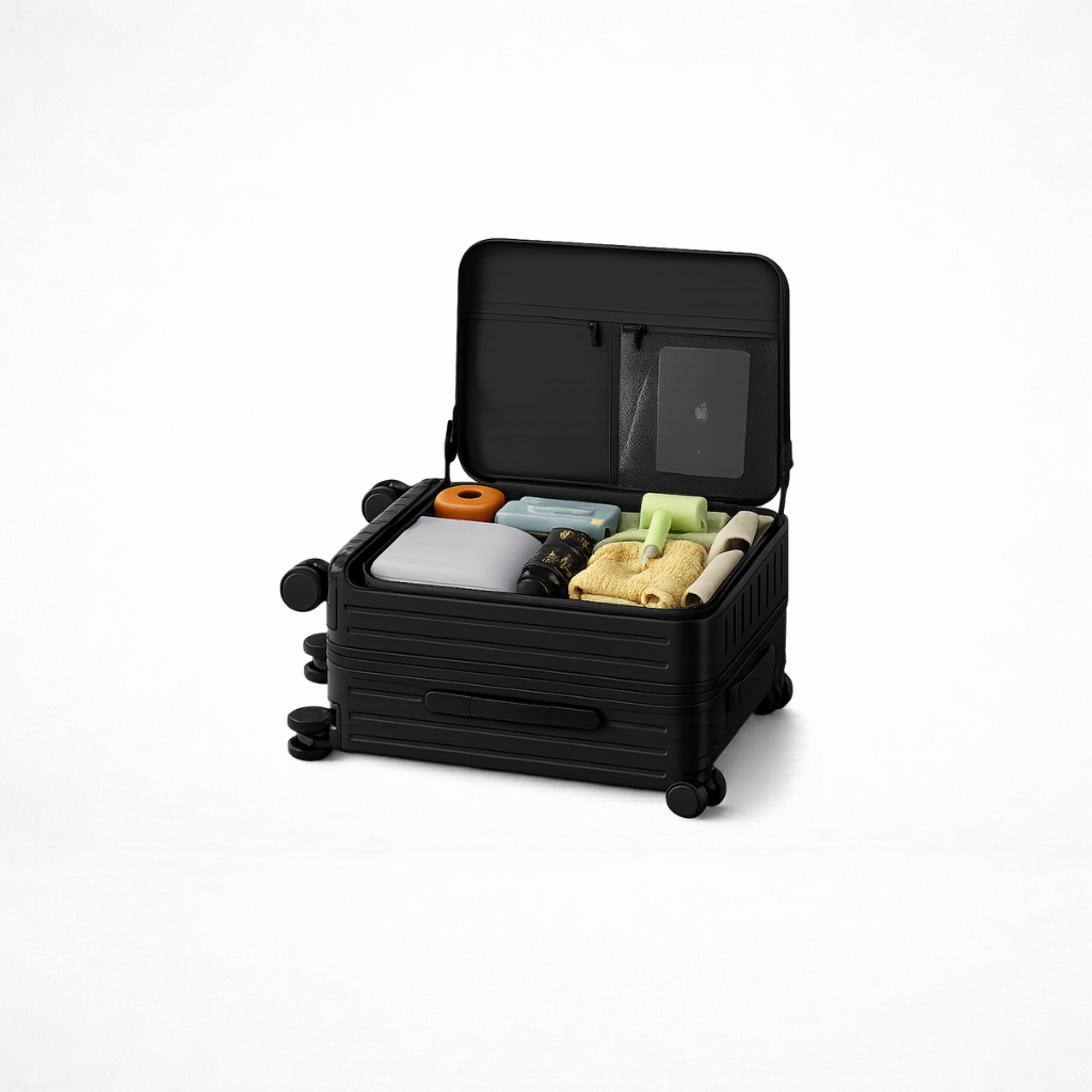 Valise Cabine Latérale en Coque Renforcée | Accessoires Intelligents pour Voyageurs Modernes 6
