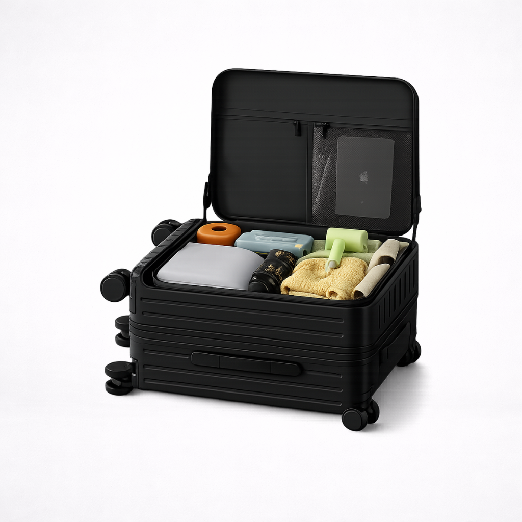 Valise de Voyage en ABS Rigide avec Accès Pratique | Volume Extensible et Design Élégant pour Voyageurs Modernes 2