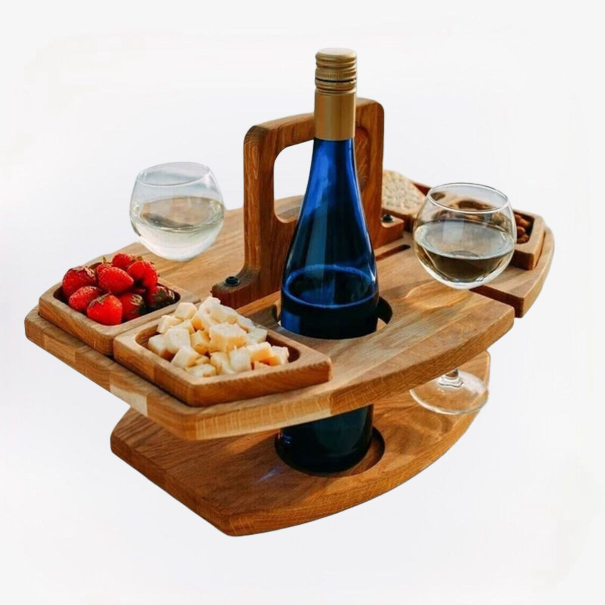 Table de Pique-Nique Compacte en Bois
