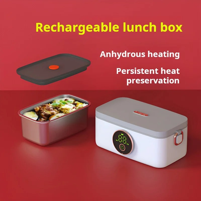 HeatBox - Lunch Box Chauffante Sans Fil 1000 ml