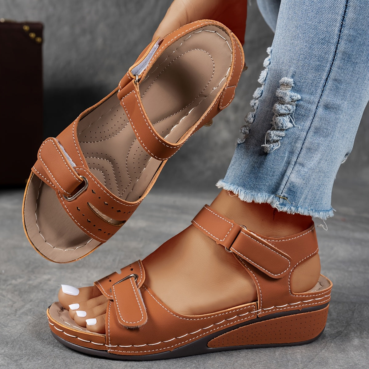 Women's Lightweight Orthopedic Sandals - Stylish Comfort Footwear for All-Day Support