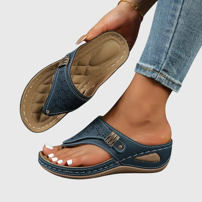 Women's Orthopedic Comfort Sandals - Stylish Supportive Footwear for Everyday Use